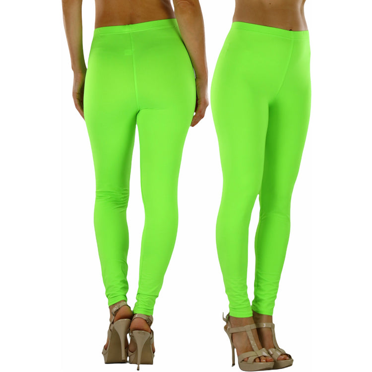Women's Footless Elastic Stretch Leggings