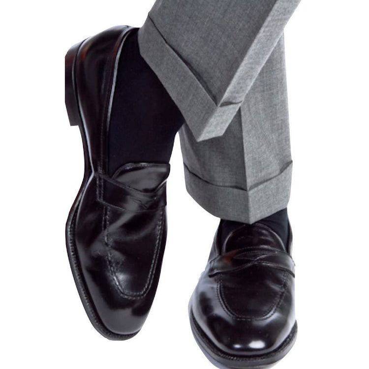 Men's Pack of 12 Solid Colored Dress Socks