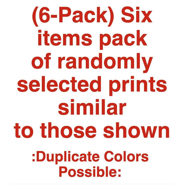Women's Pack of 6 Assorted Styles Winter Gloves