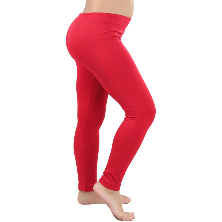 Girls' Nylon-Spandex Blend Full Length Leggings