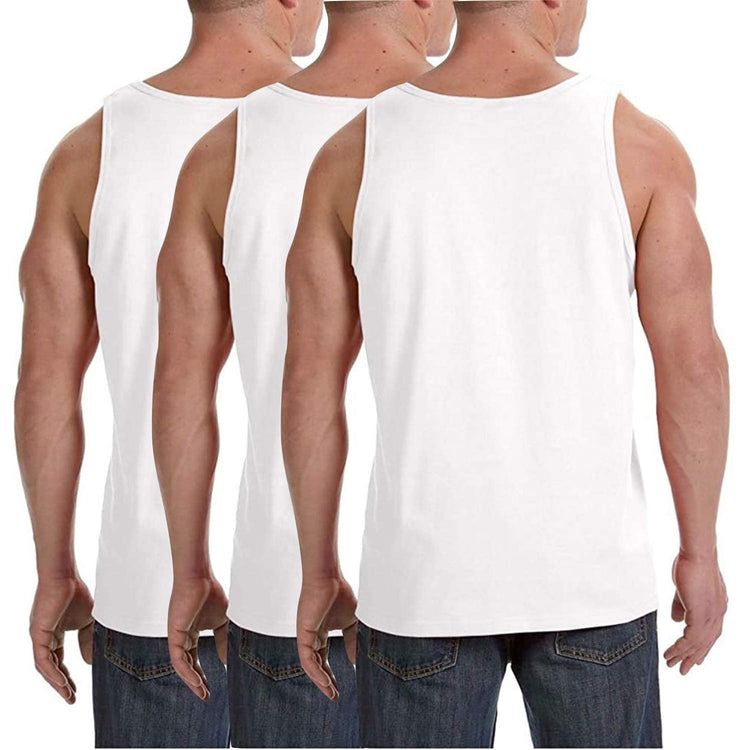 Men's Pack of 3 Muscle Tank Tops