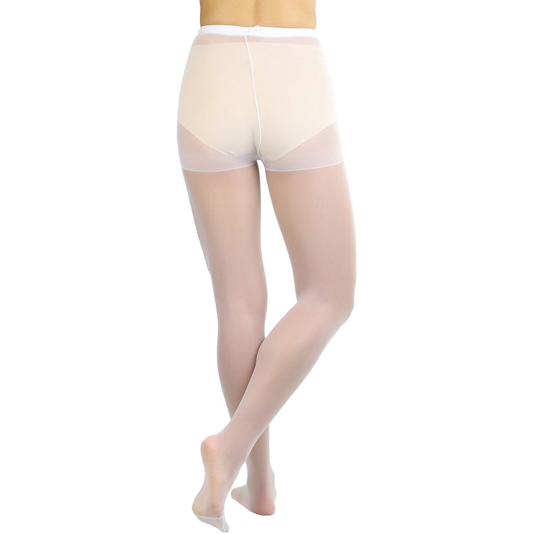 Women's Pack of 6 Plain Full Length Pantyhose