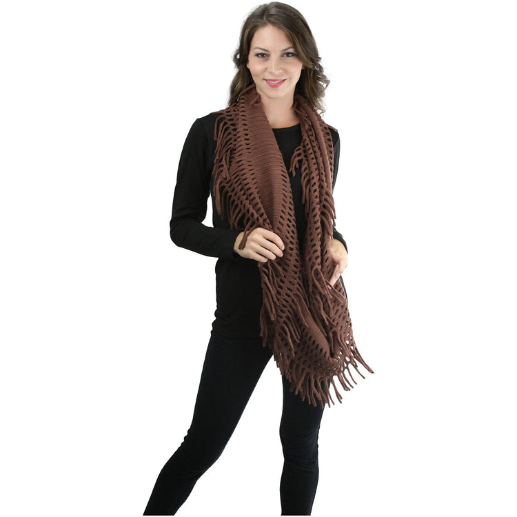 Women's Winter Super Warm Chunky Oversized Infinity Scarves