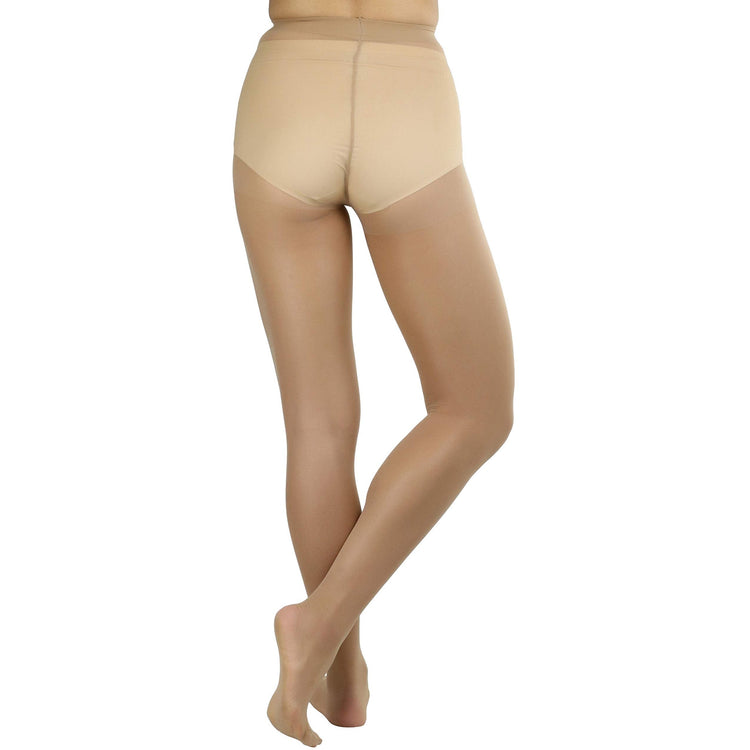 Women's Pack of 6 Plain Full Length Pantyhose