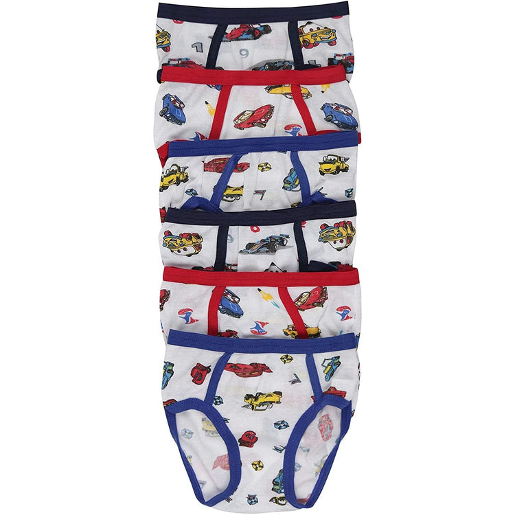 Boy's Pack of 6 Cool Graphic Briefs