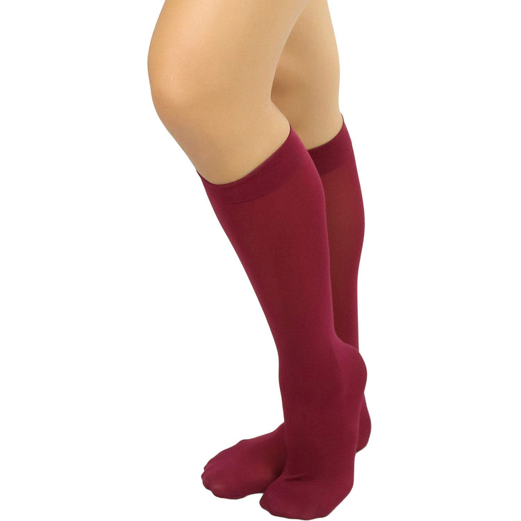 Womens Pack of 6 Knee High Trouser Professional Socks