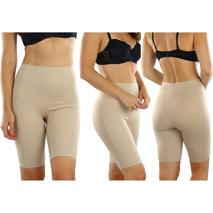 ToBeInStyle Women's High Waisted Smooth and Silky Torso Control Long Leg Shapewear