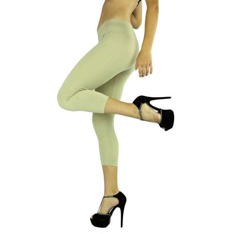 Women's Footless Elastic Stretch Leggings