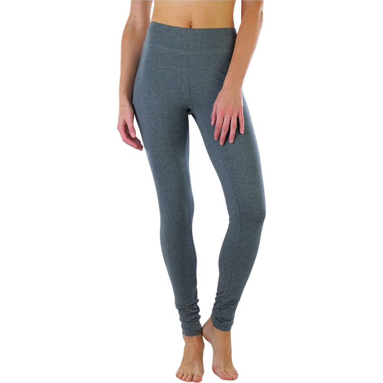 ToBeInStyle Women's Medium Weight Breathable Cotton-Spandex Leggings