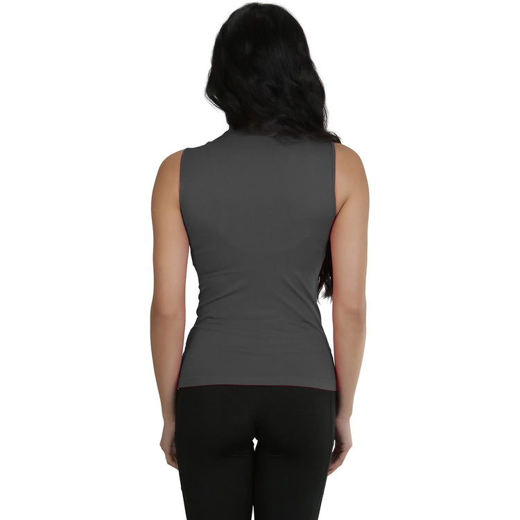 Women's Turtleneck Fullback Sleeveless Tank Top