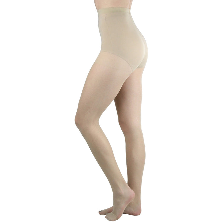 Women's Pack of 6 Plain Full Length Pantyhose