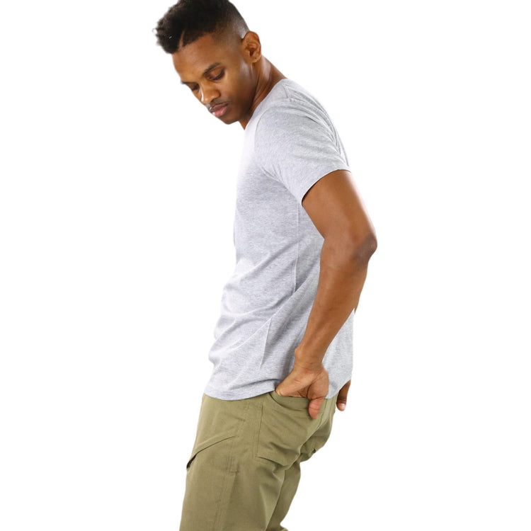 Men's Plain Crew Neck T-Shirt