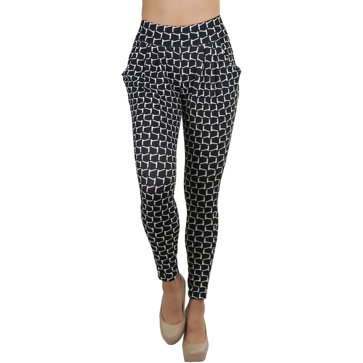 Women's Geometric Prints Pocket Pants