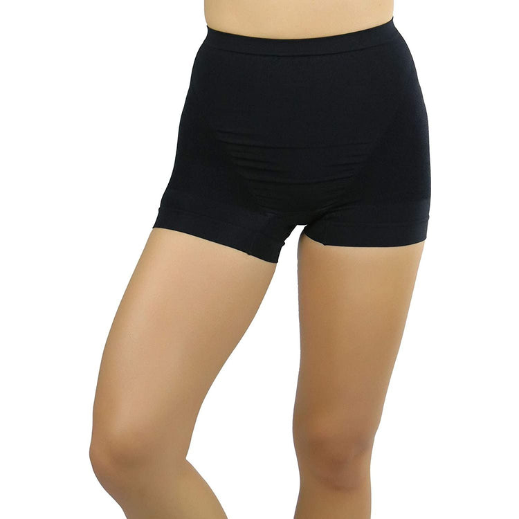 ToBeInStyle Women's High Waisted Body Shaper Boyshort Girdle