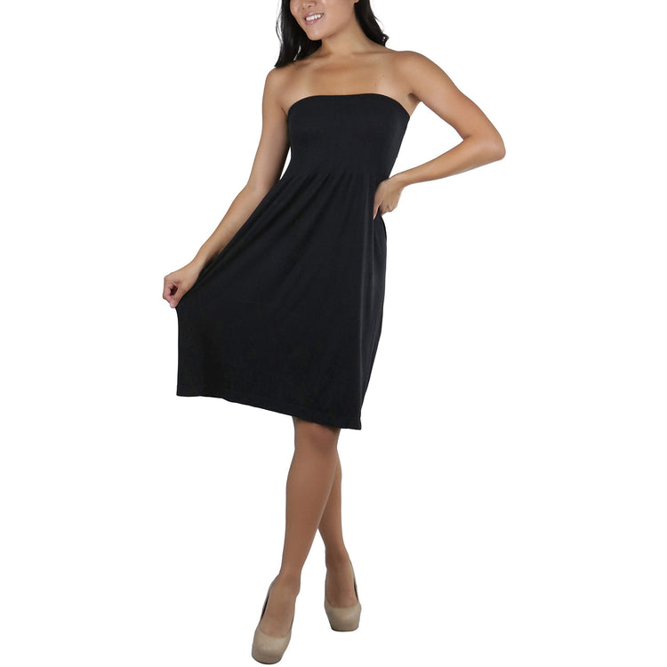 Women's Summer Tube Top Mini Dress