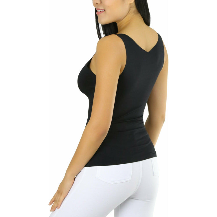 Women's Seamless Torso Shaping V-Neck Shapewear Camisole