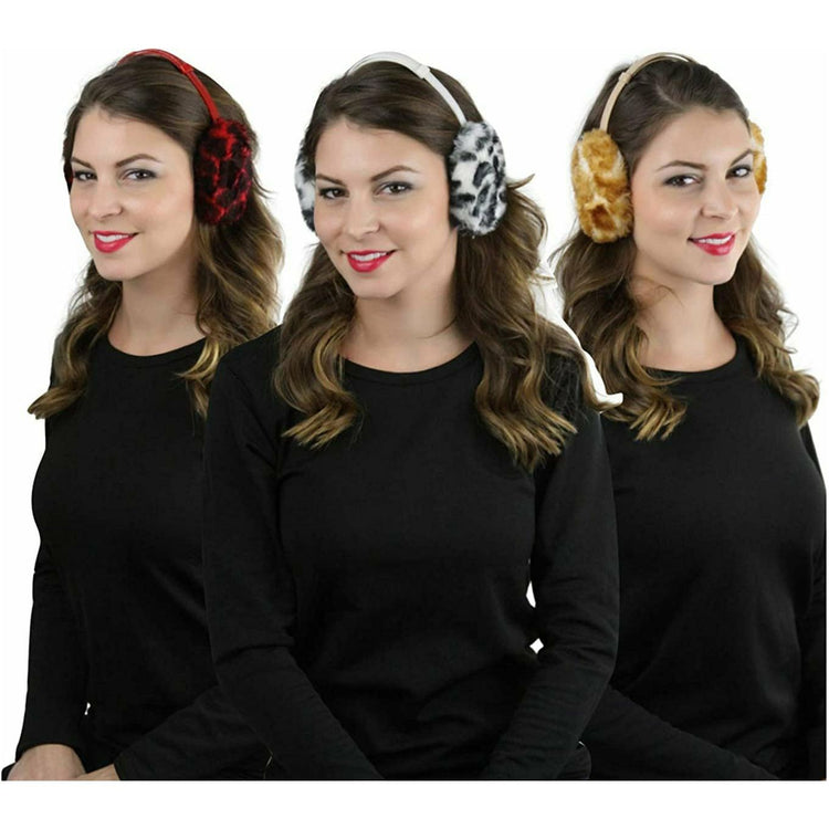 ToBeInStyle Women's Pack of 6 Winter Earmuffs and Ear Warmers