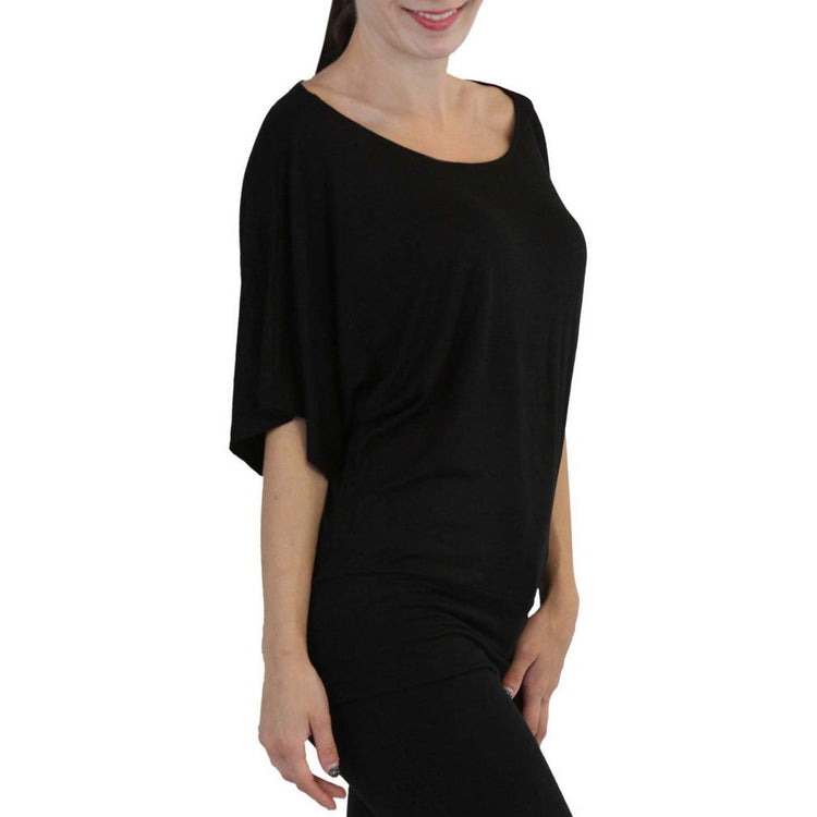 Women's Oversized Off The Shoulder Dolman Blouse