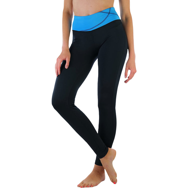 Women's Skinny Ankle Length Polyester Blend Exercise Pants Gymwear