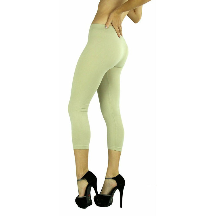 Women's Footless Elastic Stretch Leggings