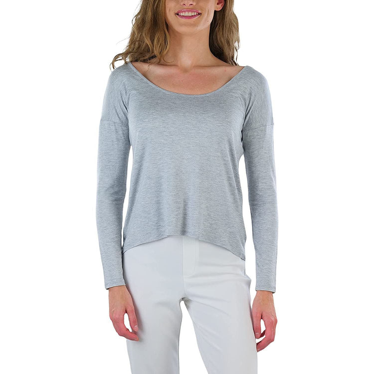ToBeInStyle Women's Long Sleeve Round Crew Neck T-Shirt