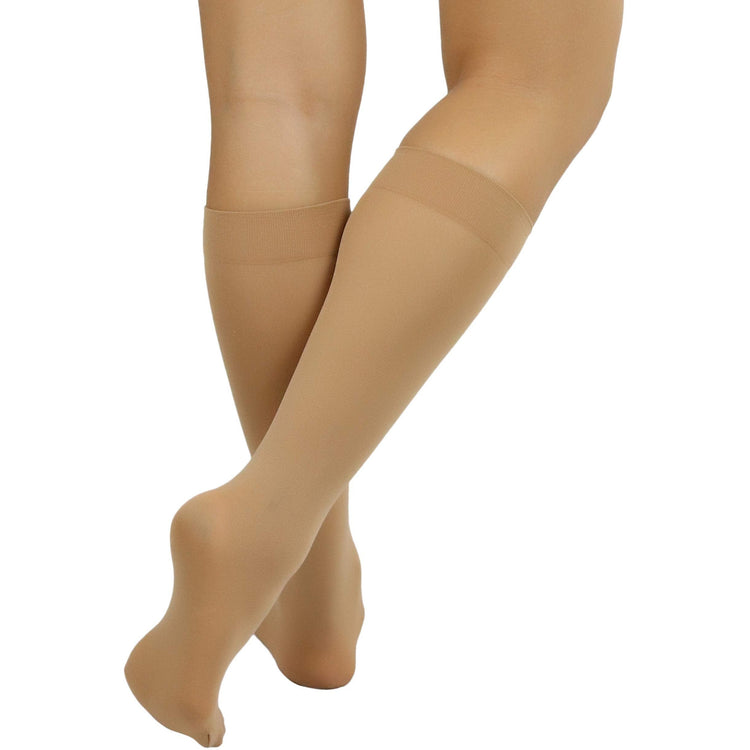 Womens Pack of 6 Knee High Trouser Professional Socks