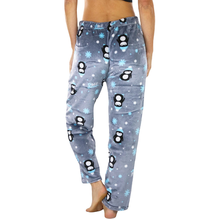 Women's Poly Fabric Ankle Length Pajama Bottoms