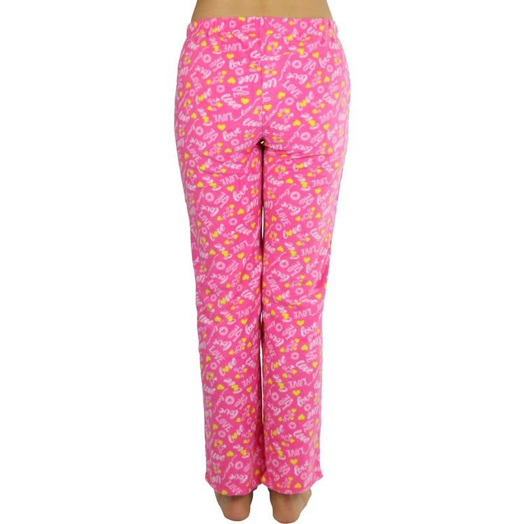 Women's Classic Poly Fabric Ankle Length Pajama Bottoms