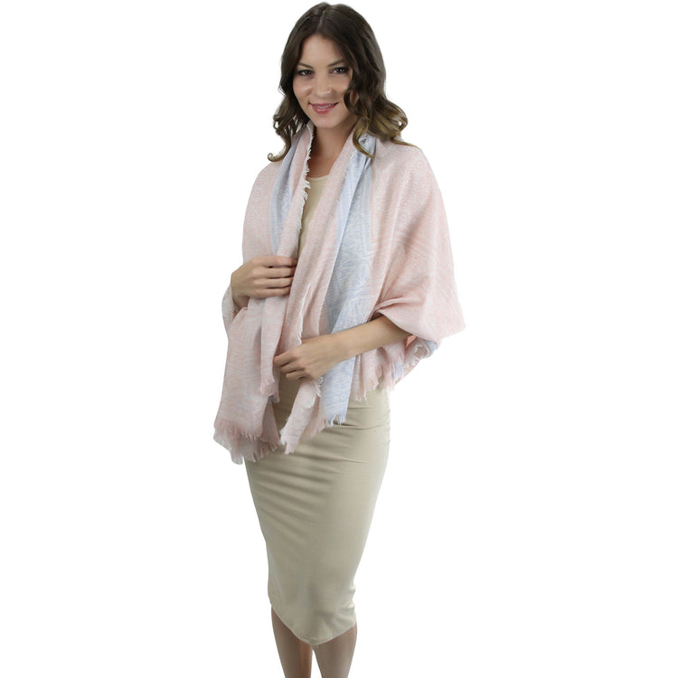 Women's Moroccan Pastel Spring Style Scarf