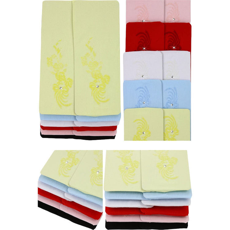 Girls to Junior Pack of 6 Opaque Nylon Tights Pantyhose Age: 1-12 Years Old