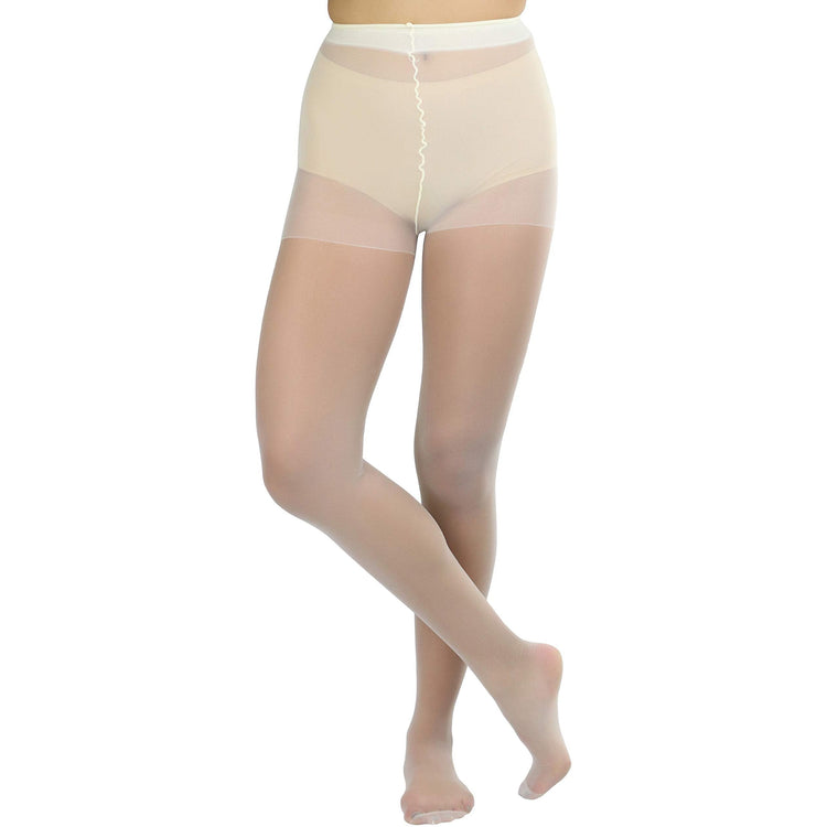 Women's Pack of 6 Plain Full Length Pantyhose