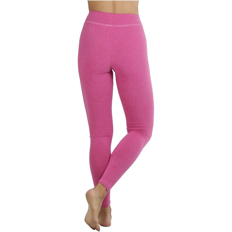 ToBeInStyle Women's Medium Weight Breathable Cotton-Spandex Leggings