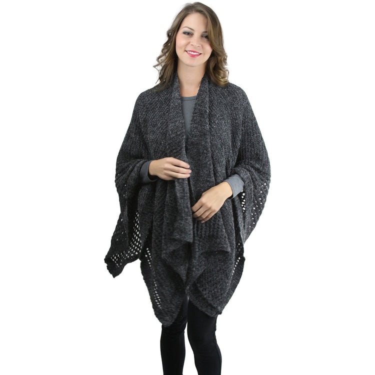Women's Drape Ruana Without Armholes