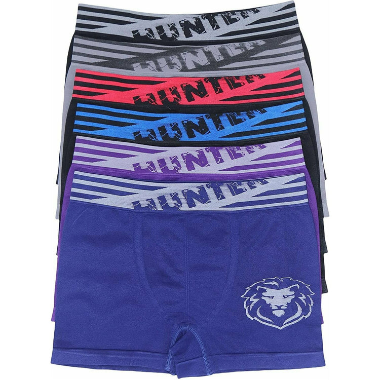 ToBeInStyle Men's Pack of 6 Seamless Boxer Briefs