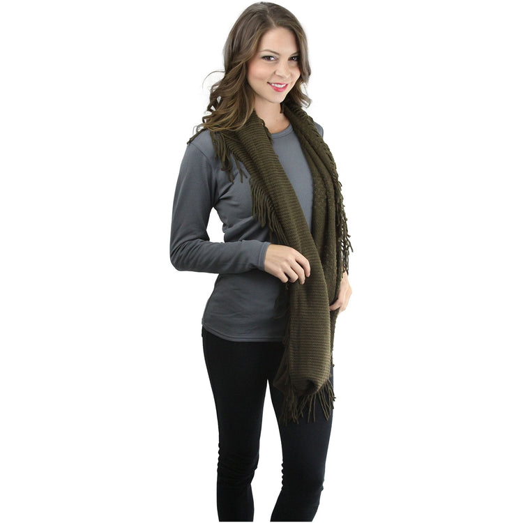 Women's Winter Super Warm Chunky Oversized Infinity Scarves