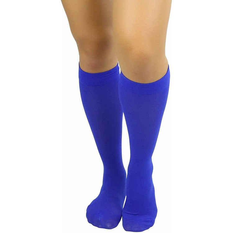 Womens Pack of 6 Knee High Trouser Professional Socks