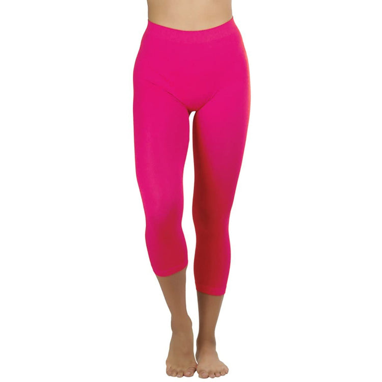 Women’s Capri Length Seamless Lightweight Stretch Leggings