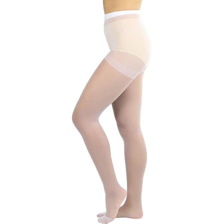 Women's Pack of 6 Plain Full Length Pantyhose