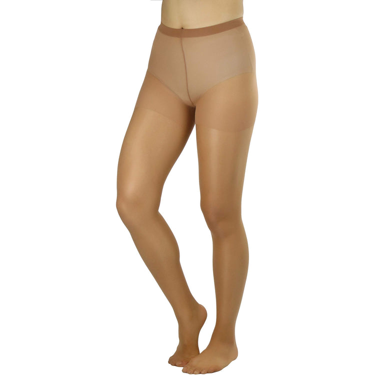 Women's Control Top Sheer Full Footed Panty Hose Hosiery Stockings