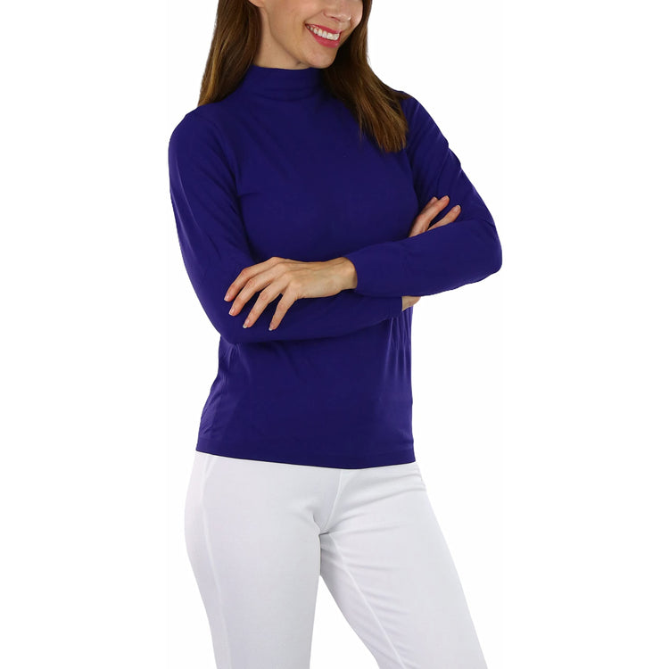 Women's Long Sleeve Turtle Neck Top