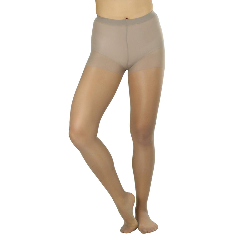 Women's Control Top Sheer Full Footed Panty Hose Hosiery Stockings