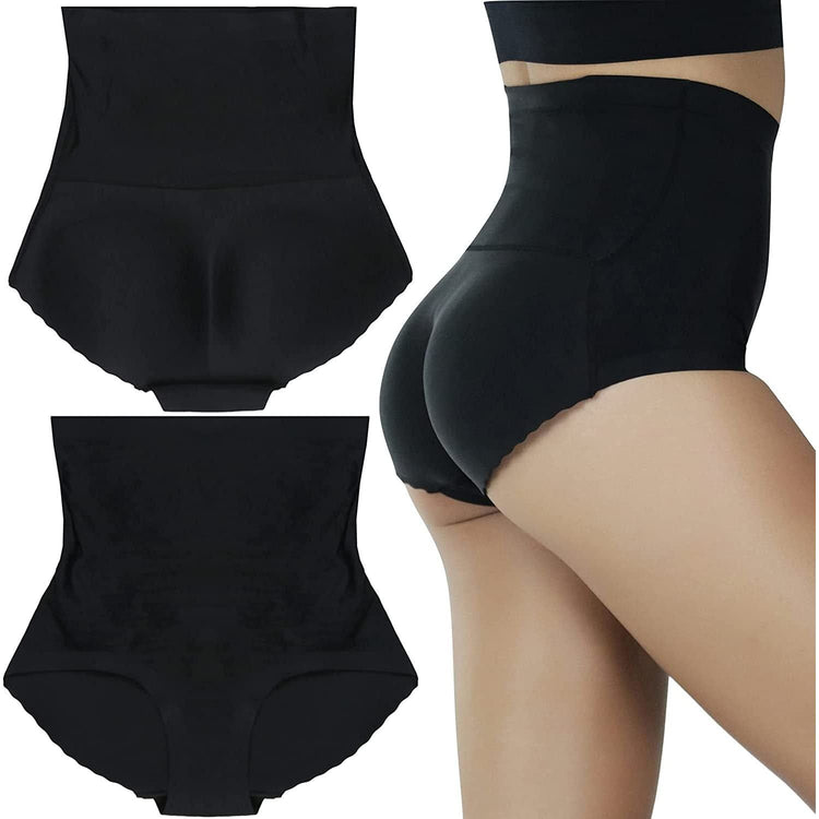 ToBeInStyle Women's High Waisted Padded Panty Instant Butt Boosters