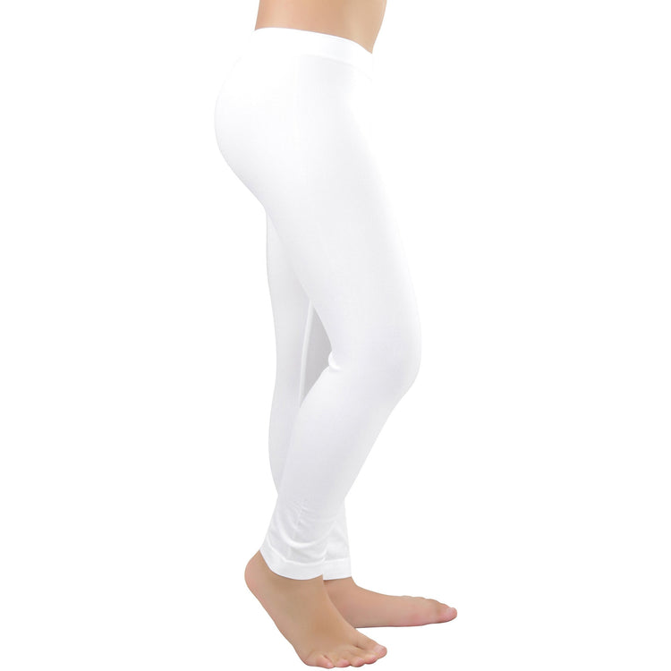 Girl’s Fun Seamless Poly Blend Lightweight Opaque Capri Tights
