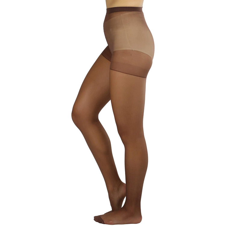 Women's Pack of 6 Plain Full Length Pantyhose