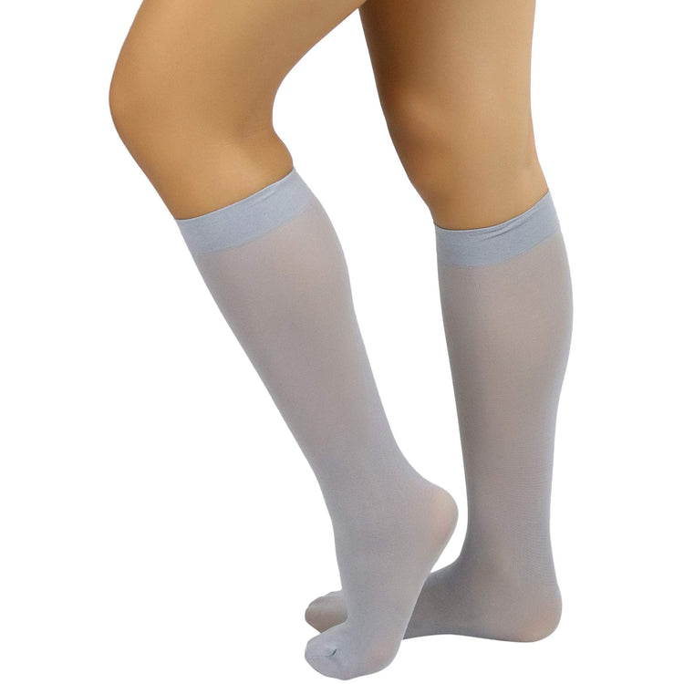 Womens Pack of 6 Knee High Trouser Professional Socks
