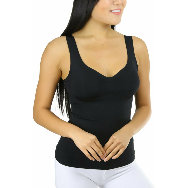 Women's Seamless Torso Shaping V-Neck Shapewear Camisole