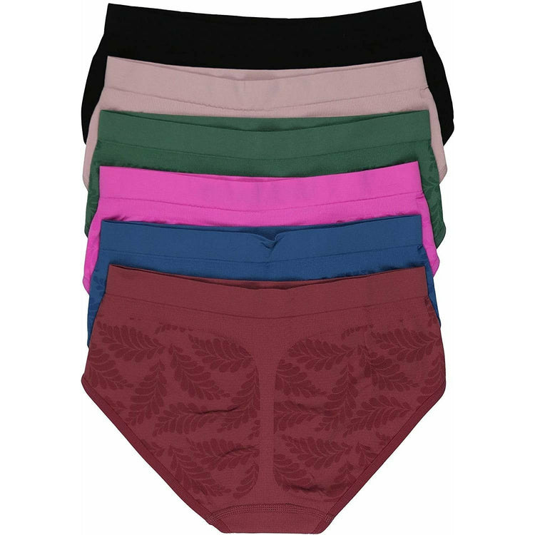 Women’s Pack of 6 Comfortable Bikini Brief Panties