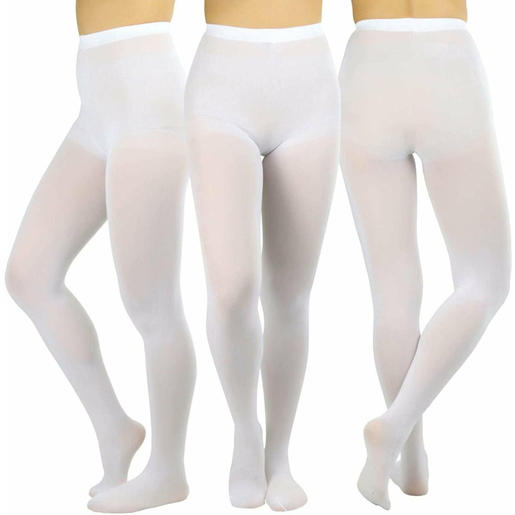 ToBeInStyle Women's Pack of 6 Footed Winter Tights
