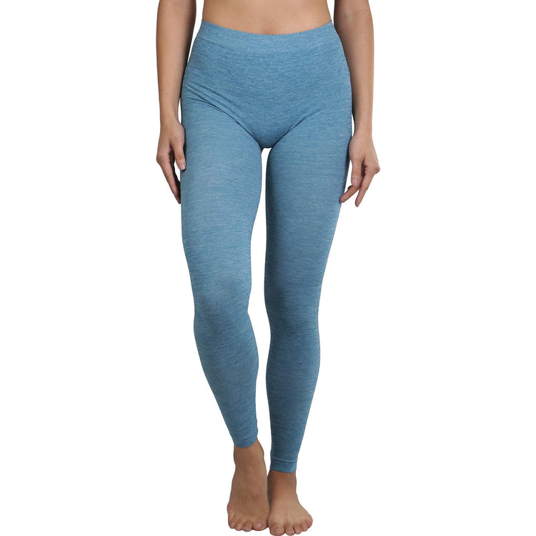 Women's Seamless Ankle Length Lightweight Stretch Leggings