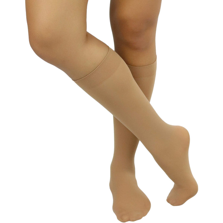 Womens Pack of 6 Knee High Trouser Professional Socks